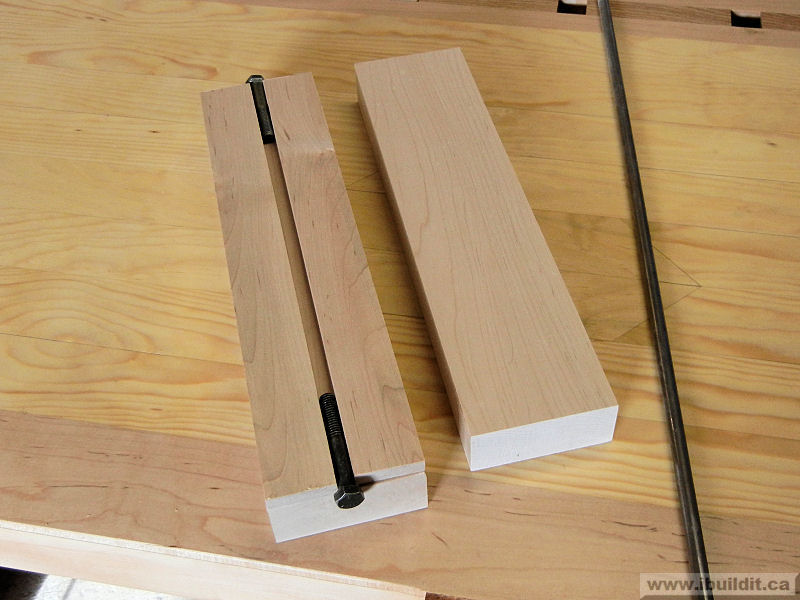 how to make a rolling pin from solid maple and walnut